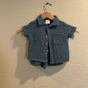 Kids Waffle Knit set